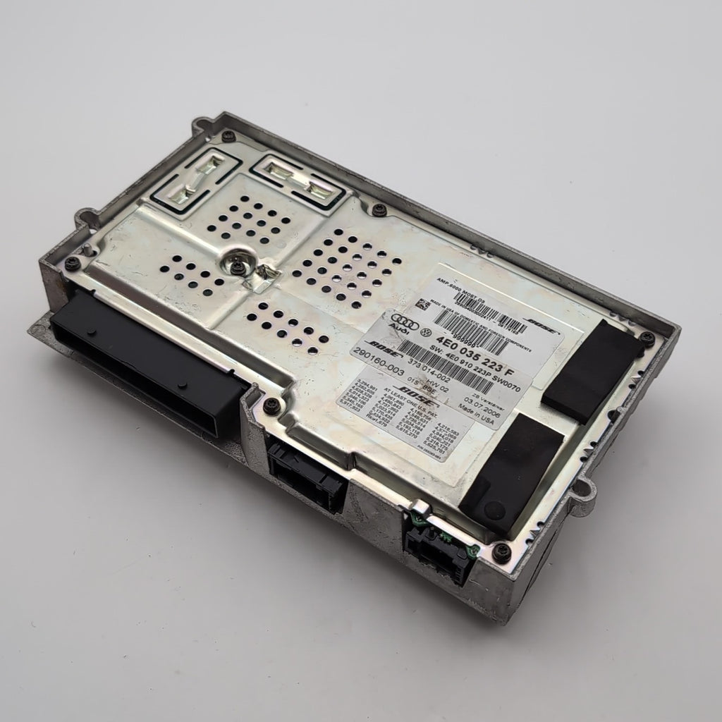 2007 2008 2009 Audi A8 AMP BOSE Stereo Audio Sound System Radio Amplifier