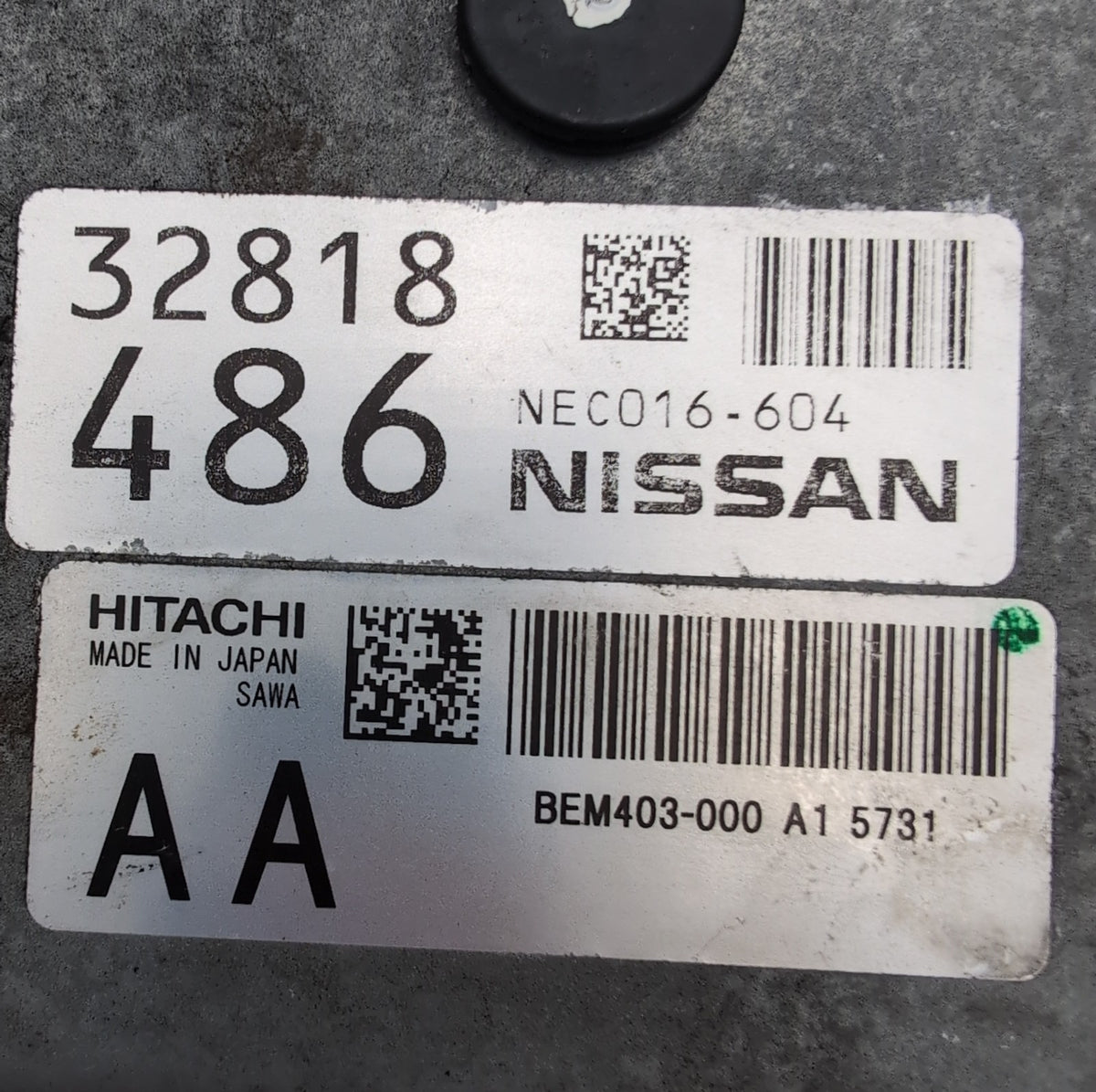 2015 2016 Nissan Rogue 2.5L AWD Engine Control Module ECU NEC016-604