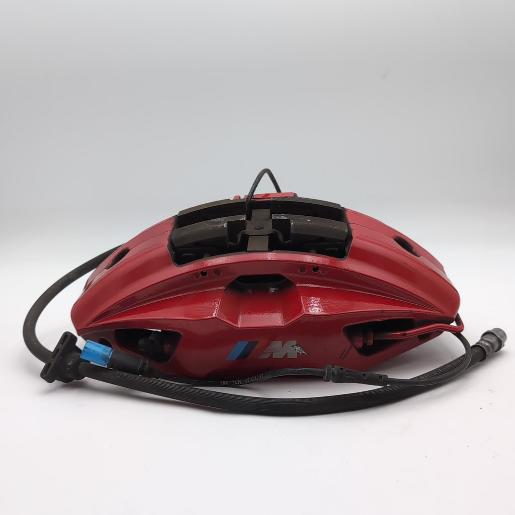 2021 2022 2023 2024 BMW X3 M Sport Front Left Brake Caliper Red OEM 6897335