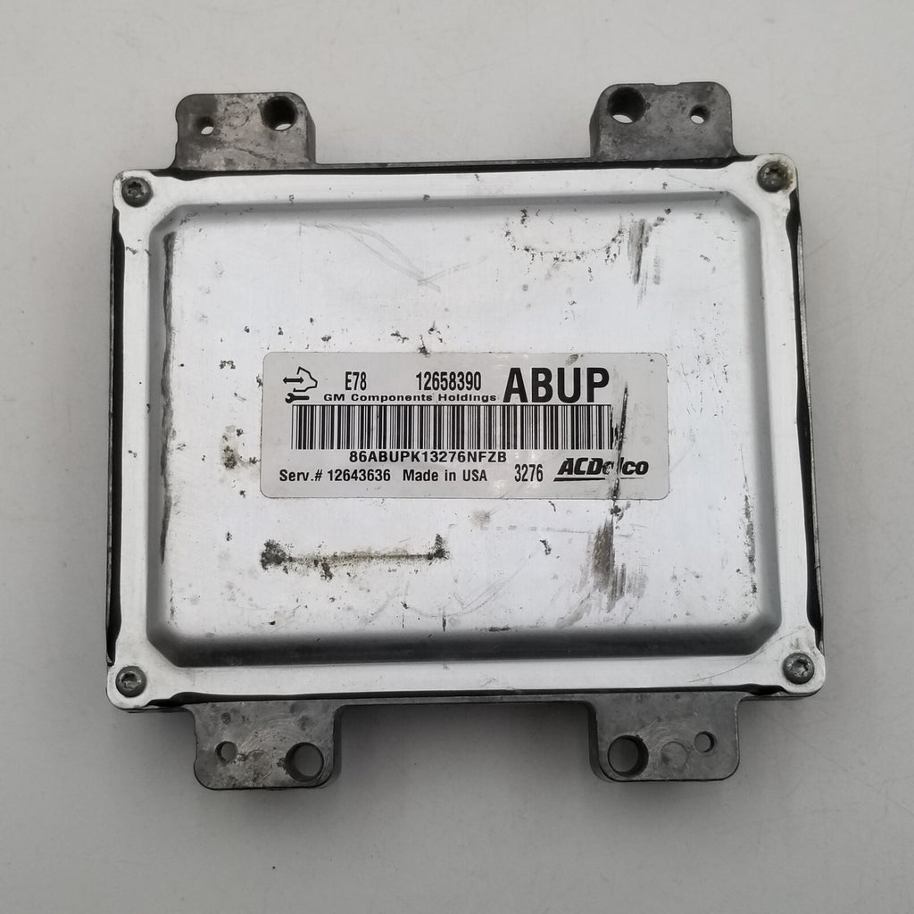 2012 Silverado 2500 Engine Computer 4X4 Module 6.0l ECU P/N 12658390