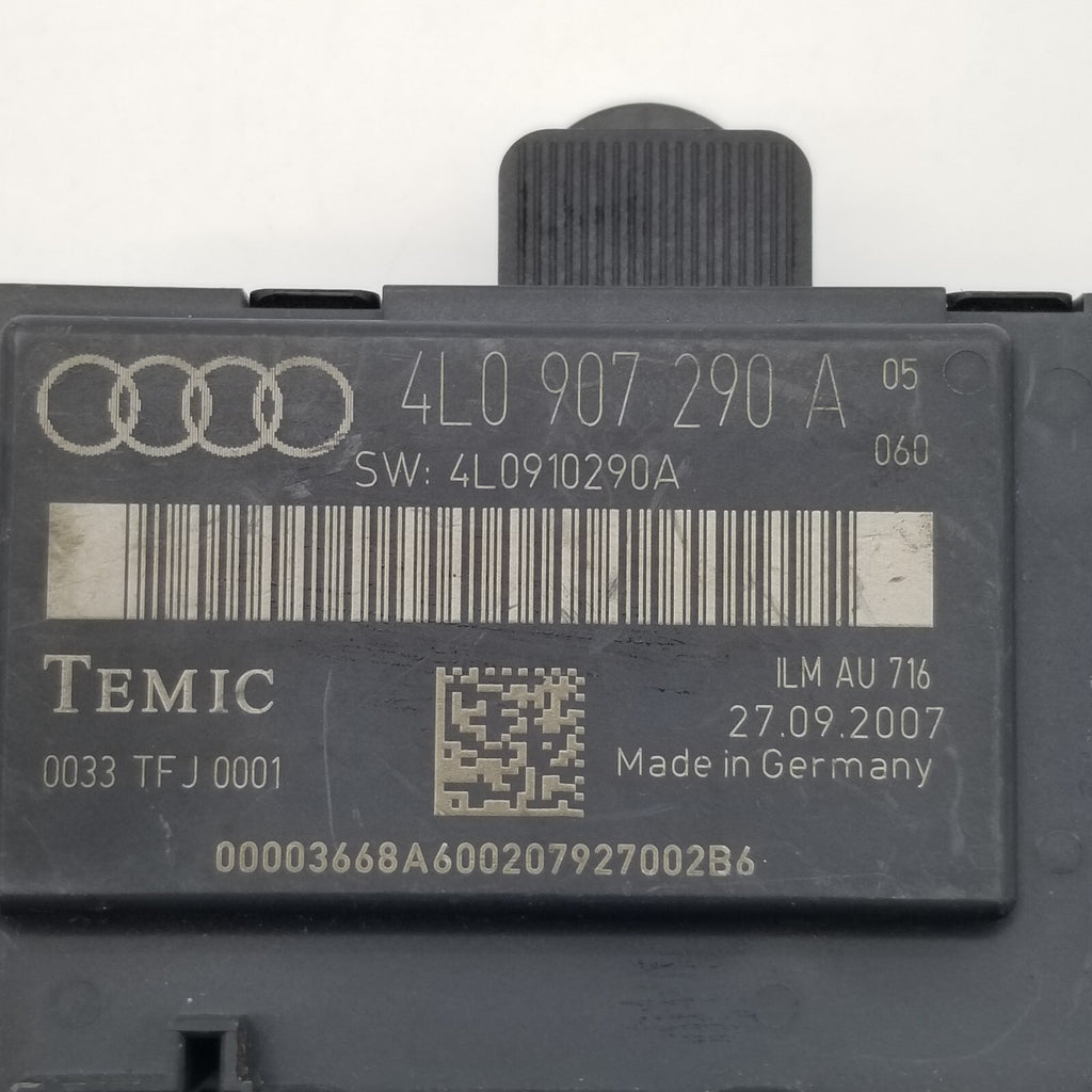 2007 2008 2009 2010 AUDI Q7 COMFORT ACCESS CONTROL MODULE 4L0907290A OEM