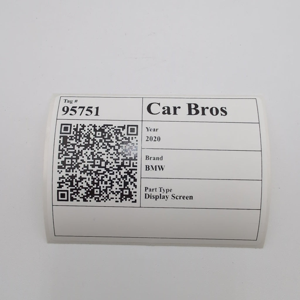 2019 - 2021 BMW G20 G22 G26 G42 8.8" Central Information Display Screen 9841821