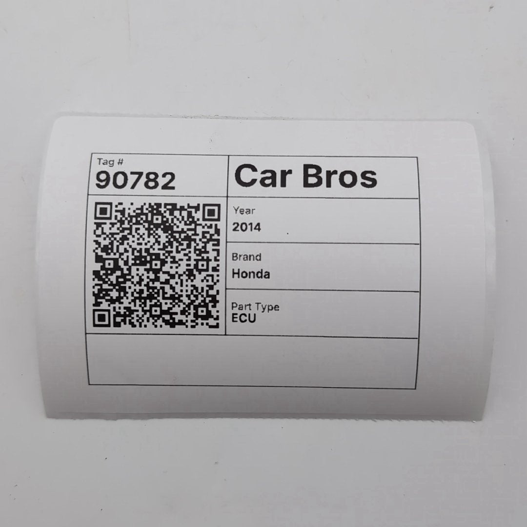 2014 Honda Accord 2.4L Engine Computer Control Module ECU 37820-5A2-B72