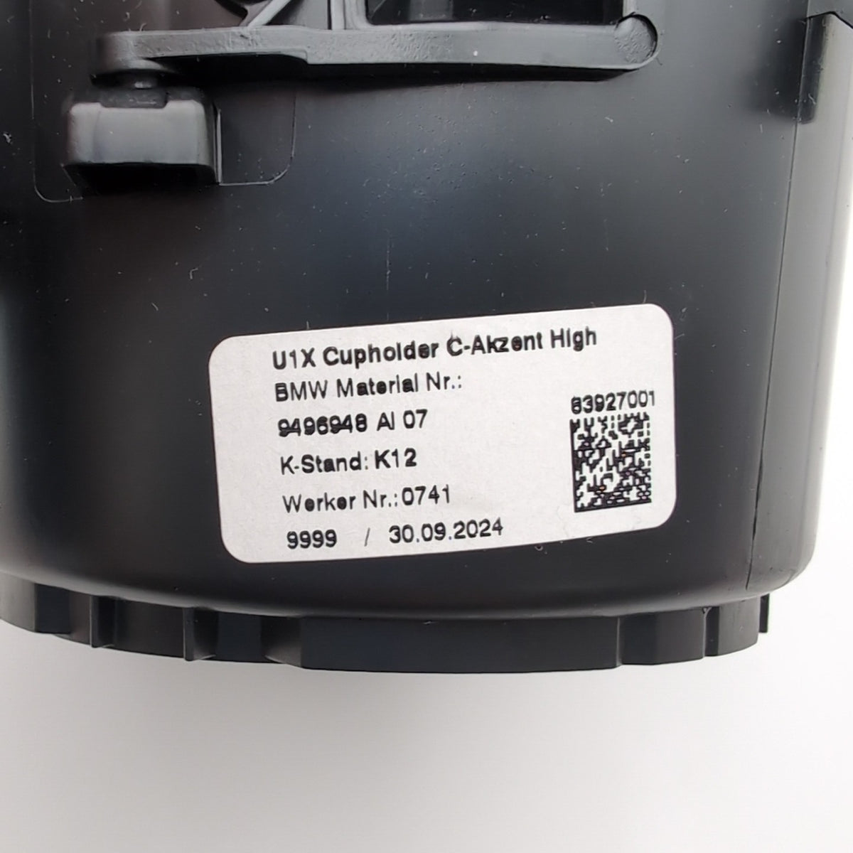 2023 2024 2025 2026 BMW X1 X2 U10 U11 Center Console Dual Cup Holder 9496948