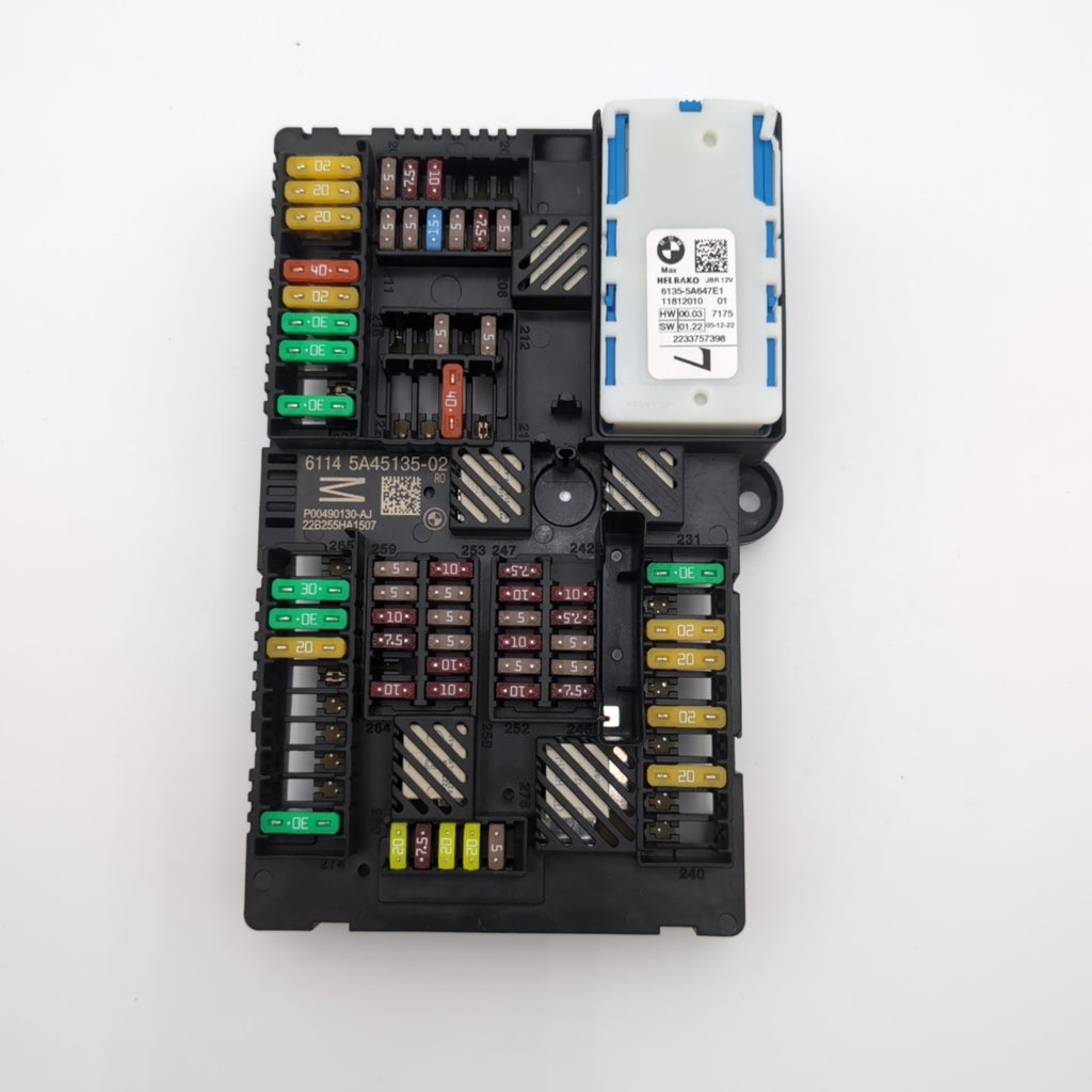 2022 2023 2024 BMW iX I20 Rear Power Distribution Fuse Box 5A45135