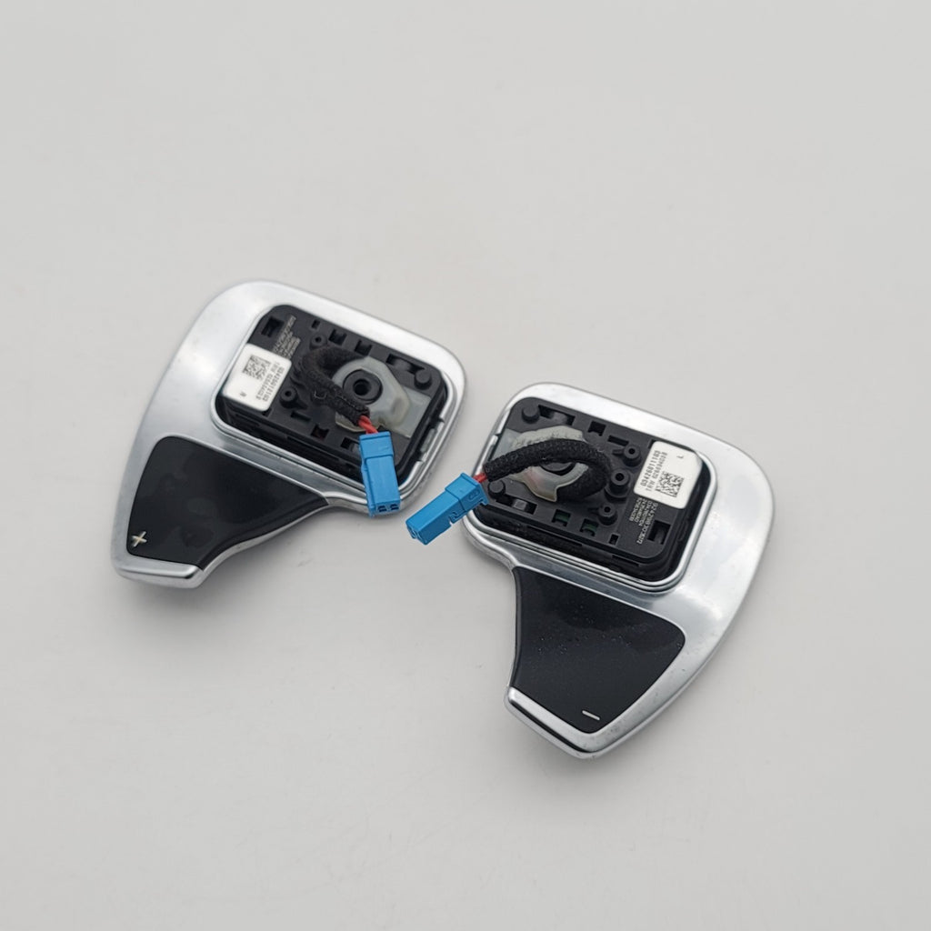 2014- 2016 BMW 428i Steering Wheel Paddle Shifter Set Up Down 62563402 62563403