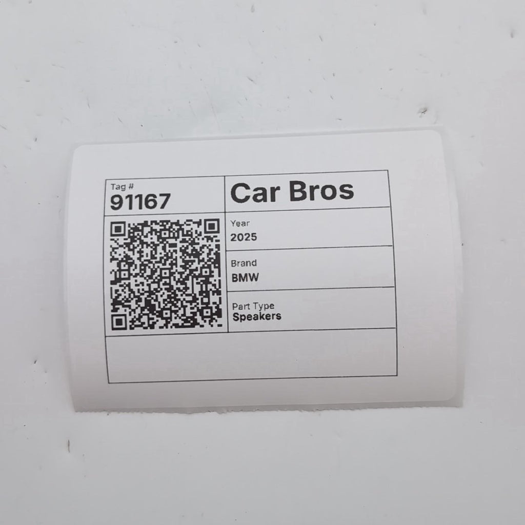 2021 - 2026 BMW XM X6 X6M Bowers & Wilkins Rear Right Pillar Speaker 7952130