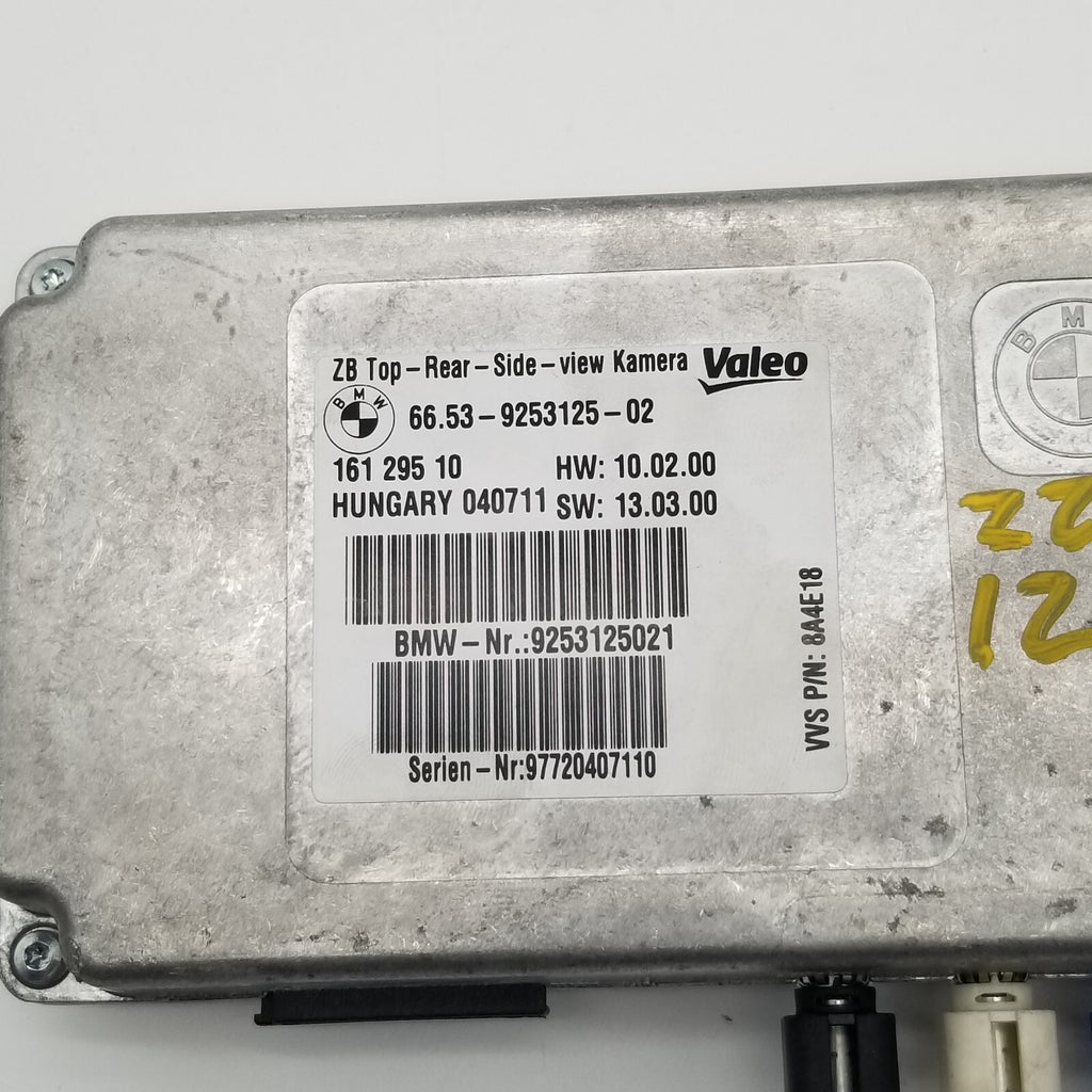 BMW F01 F06 F10 F30 VALEO TOP REAR SIDE VIEW CAMERA CONTROL MODULE UNIT OEM