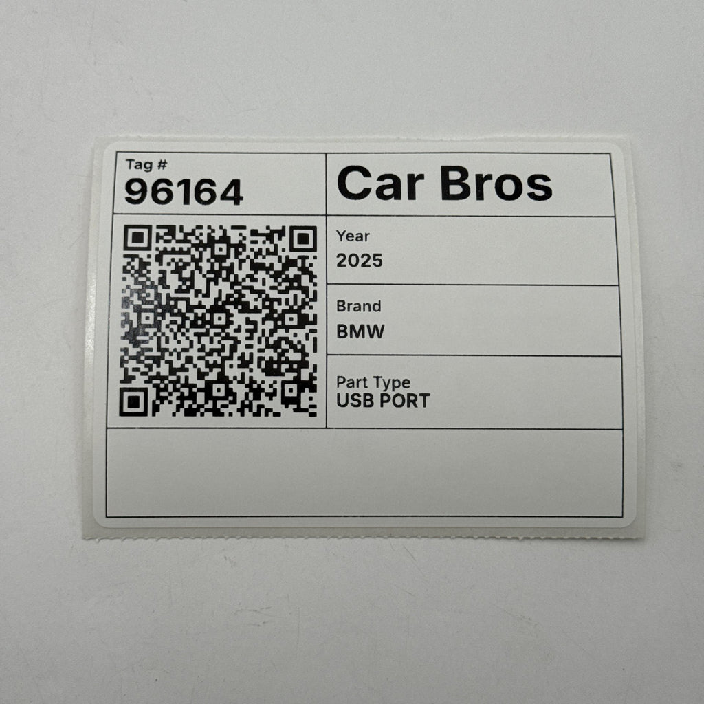 2019 - 2026 BMW G20 G21 G22 G26 G15 G30 G42 X3 Single USB Socket Port 5B51C70