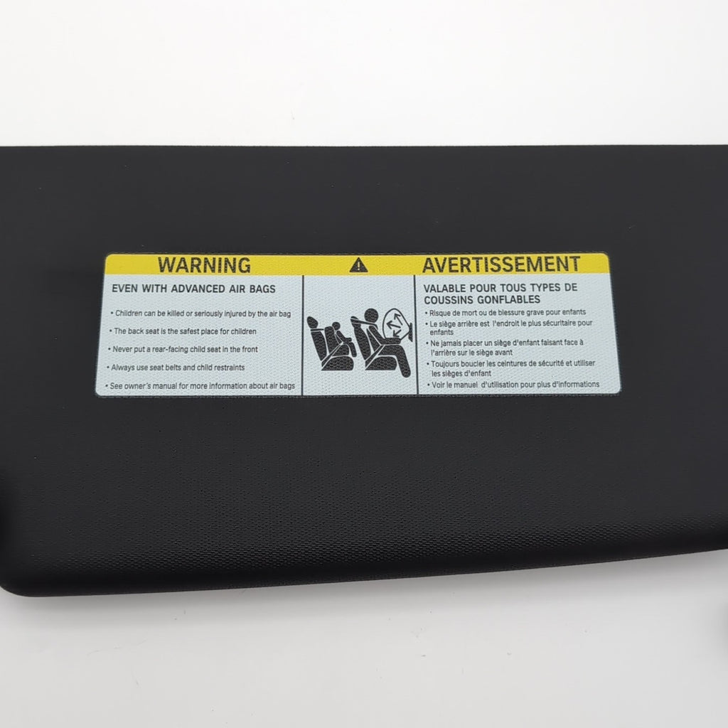 2023 2024 2025 BMW X1 U11 Sun Visor Pair Black Left Right OEM 9462415 9462420