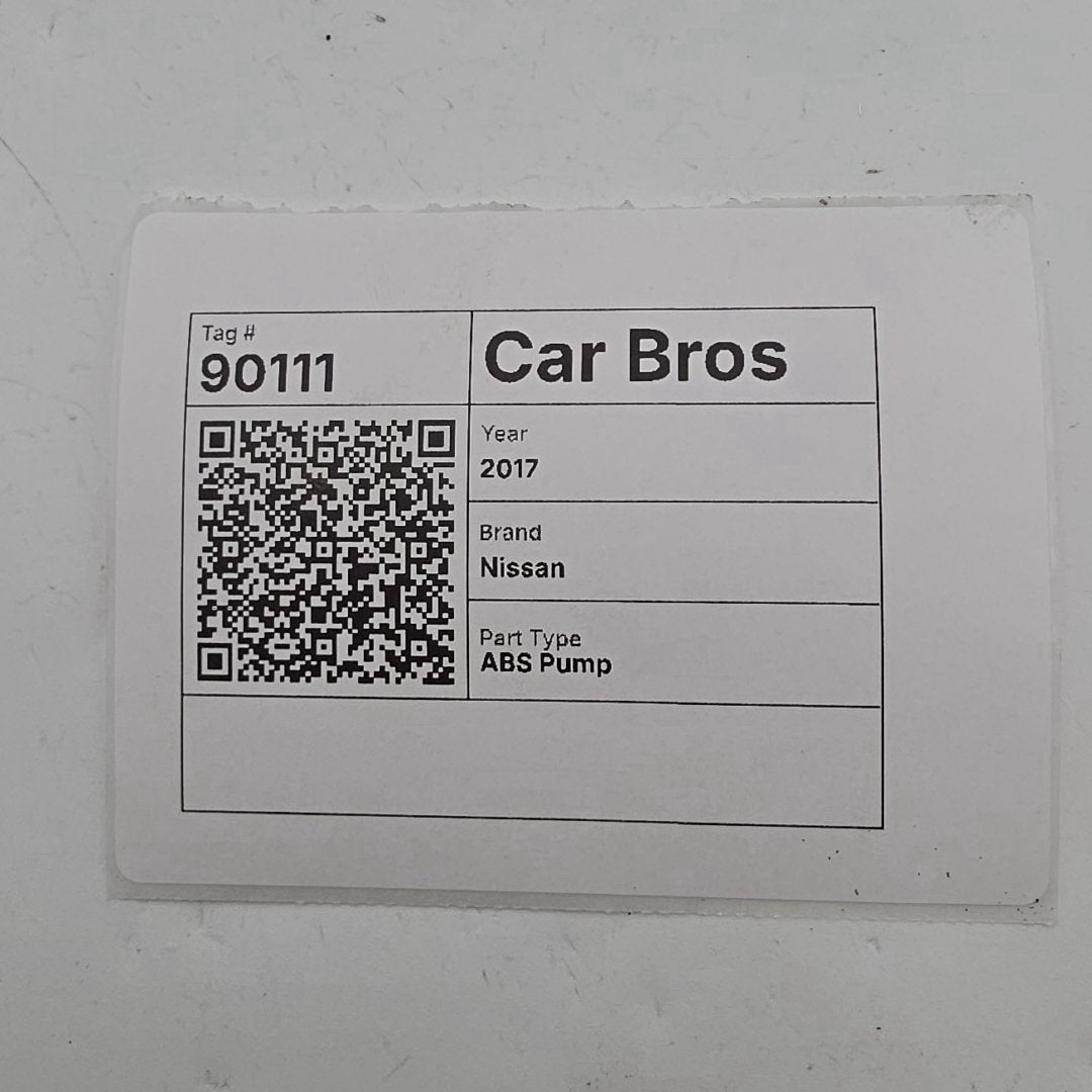 2017 Nissan Rogue 2.5L AWD ABS Anti Lock Brake Pump 476609FL4A