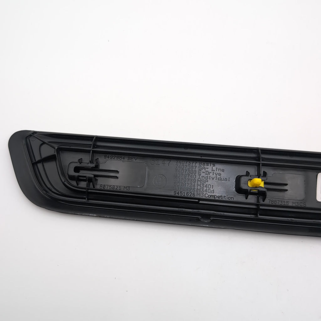2019 - 2025 BMW G20 G21 G26 Front Left Right Door Trim Molding Sill Set 7407387
