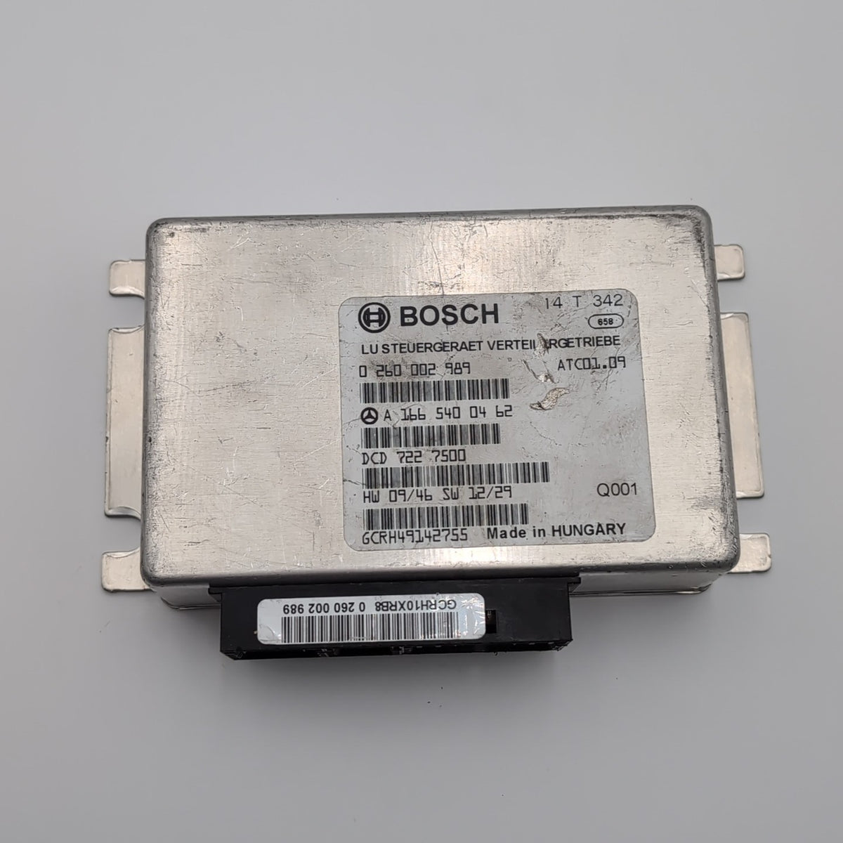 2015 MERCEDES GL450 TRANSMISSION GEARBOX CONTROL MODULE TCU TCM A1665400462