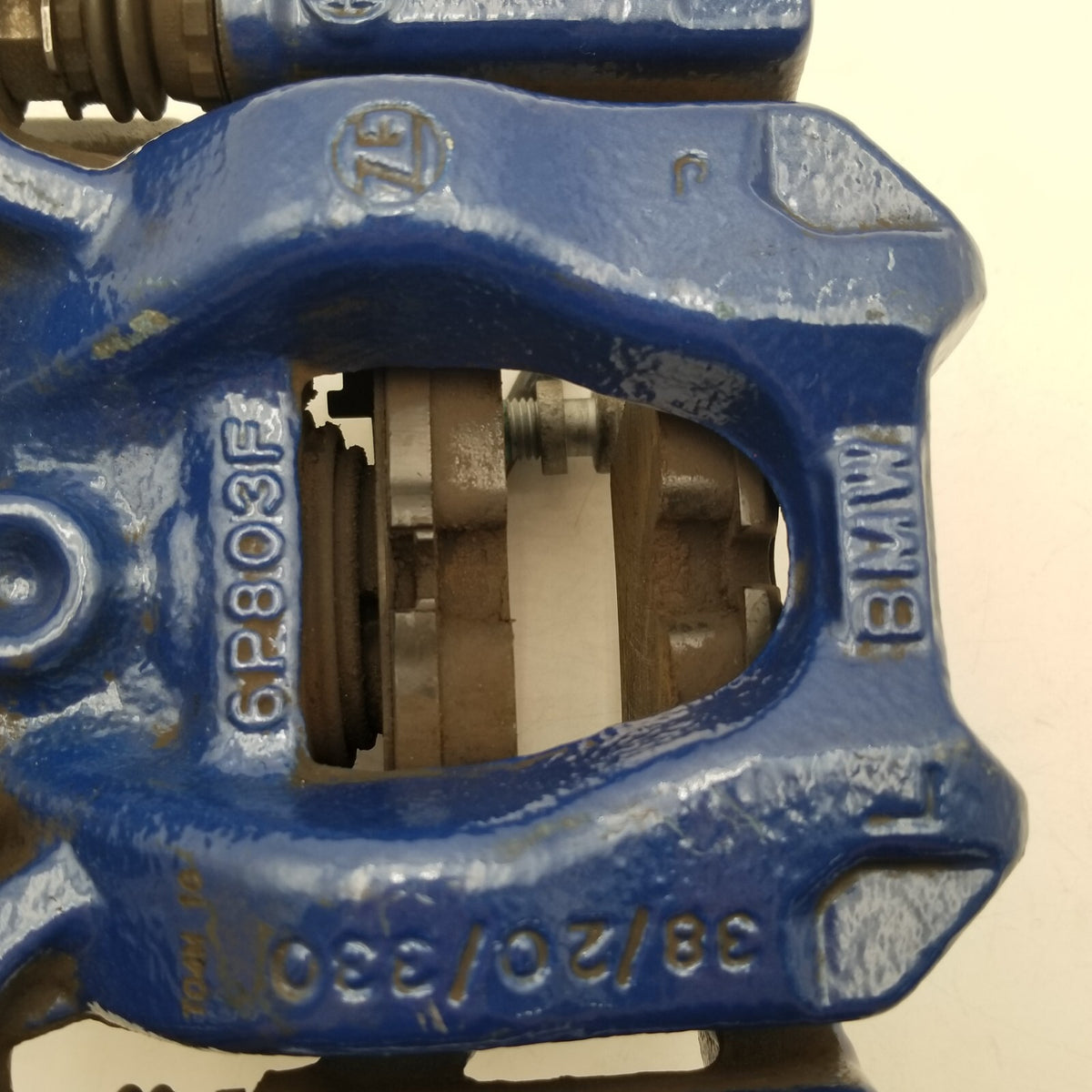 2023 2024 BMW X1 U11 M35i M-SPORT LEFT REAR BRAKE CALIPER BLUE W/ ACTUATOR OEM