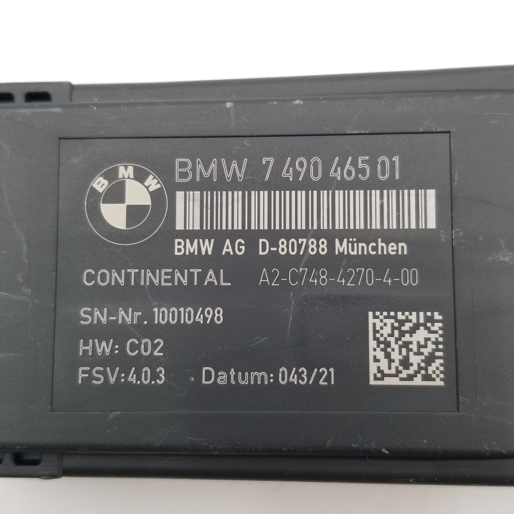 2019- 2024 BMW X5 G05 REAR LEFT DRIVER SEAT HEAT HEATED CONTROL MODULE 7490465