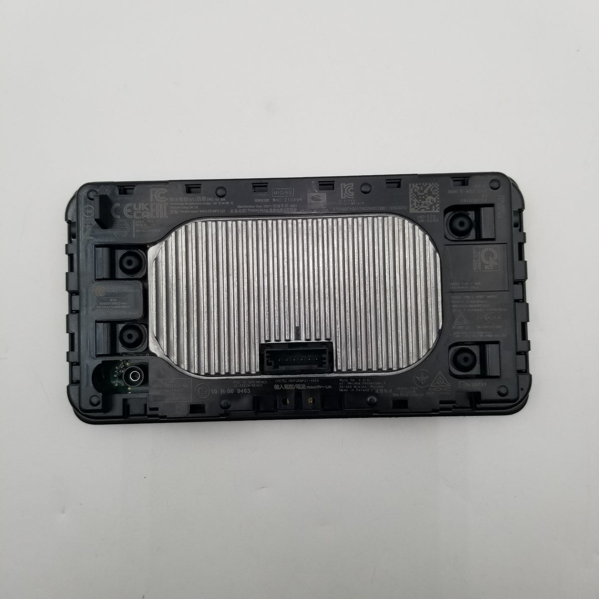 2021 - 2025 BMW G20 G80 M3 Front Center Console Wireless Charging Pad Tray