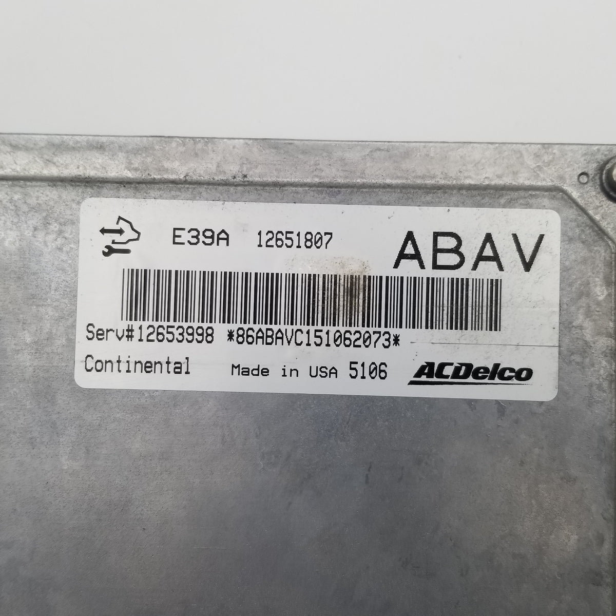 2013 2014 2015 2016 BUICK Verano Engine Computer Control Module ECM OEM 12651807