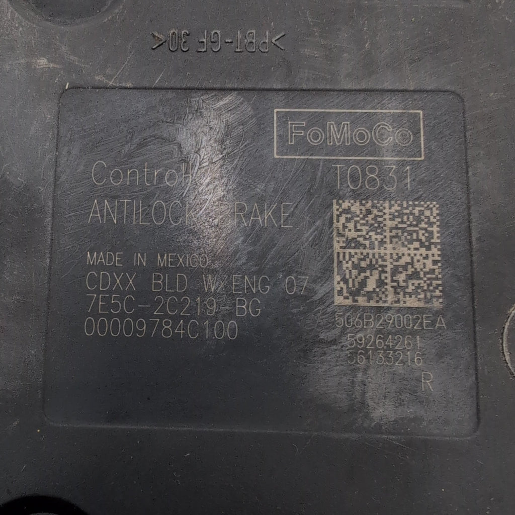 2006 2007 2008 2009 Ford Fusion ABS Anti Lock Brake Pump 7E5C-2C353-AH