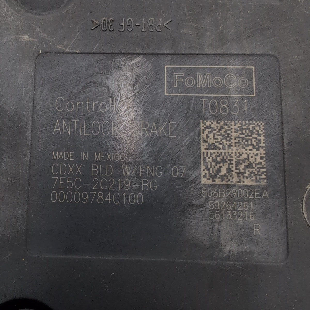 2006 2007 2008 2009 Ford Fusion ABS Anti Lock Brake Pump 7E5C-2C353-AH