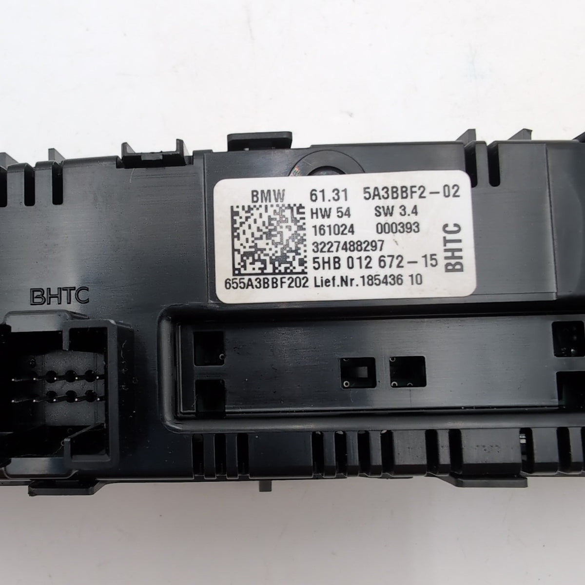 2021 - 2024 BMW X3 X4 Rear AC Heater Climate Control Unit 5A3BBF2