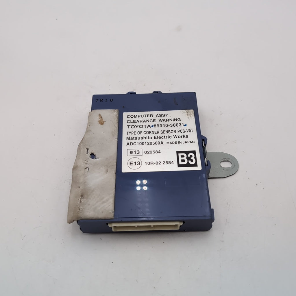 2007- 2011 Lexus GS350 Parking Sensor Clearance Warning Module 89340-30031