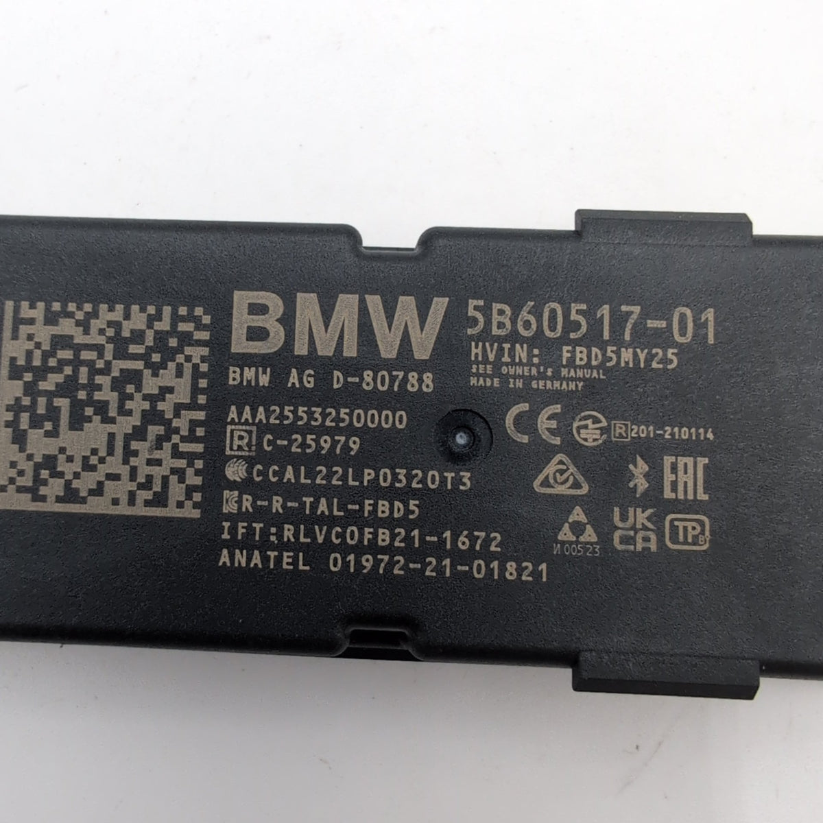 2025 2026 G60 F74 XM X7 X6 X5 X1 X2 X3 iX Radio Remote Receiver Module 5B60517