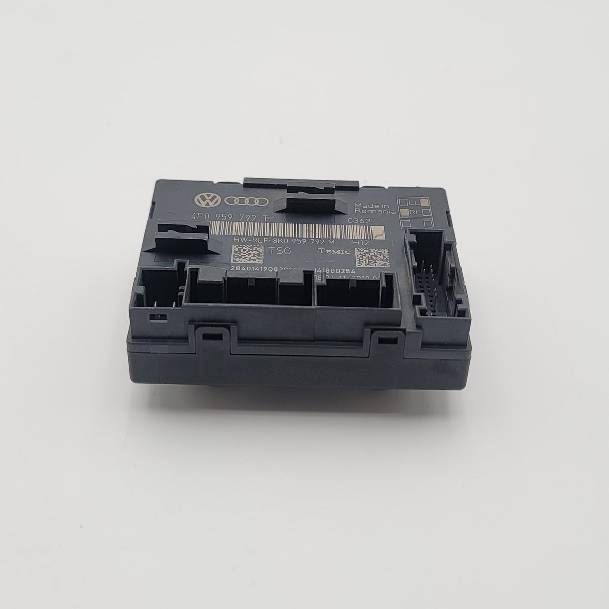 2009- 2015 AUDI Q7- FRONT RIGHT DOOR CONTROL MODULE UNIT OEM 4F0959792T