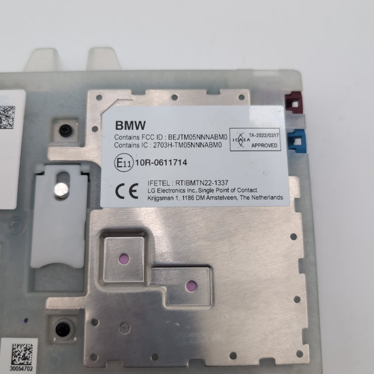 2023 - 2026 BMW G42 G20 G26 G60 F74 X2 X3 X5 X7 Antenna Telematic Control Module