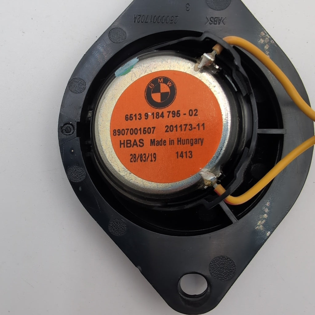 BMW i01 F13 F12 F06 F10 F11 F36 Top HiFi Speaker Tweeter OEM 9184795