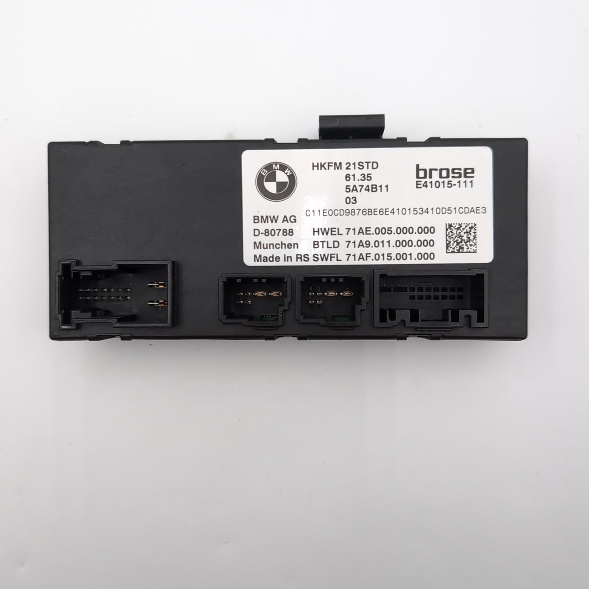 2023 2024 2025 BMW G60 XM X1 X2 X3 Trunk Lid Liftgate Control Module 5A74B11