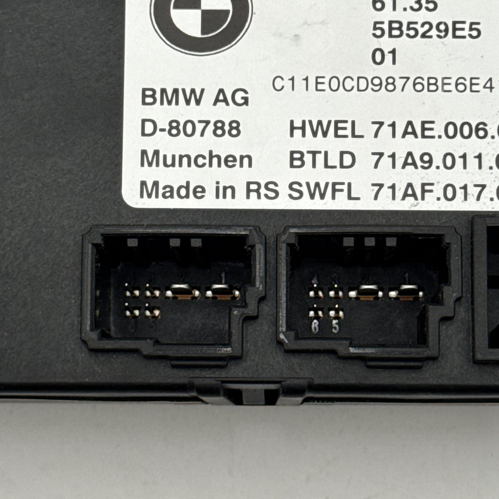 2024 - 2026 BMW G60 XM X6 X3 X1 X2 Trunk Lid Deck Lid Control Module 5B529E5