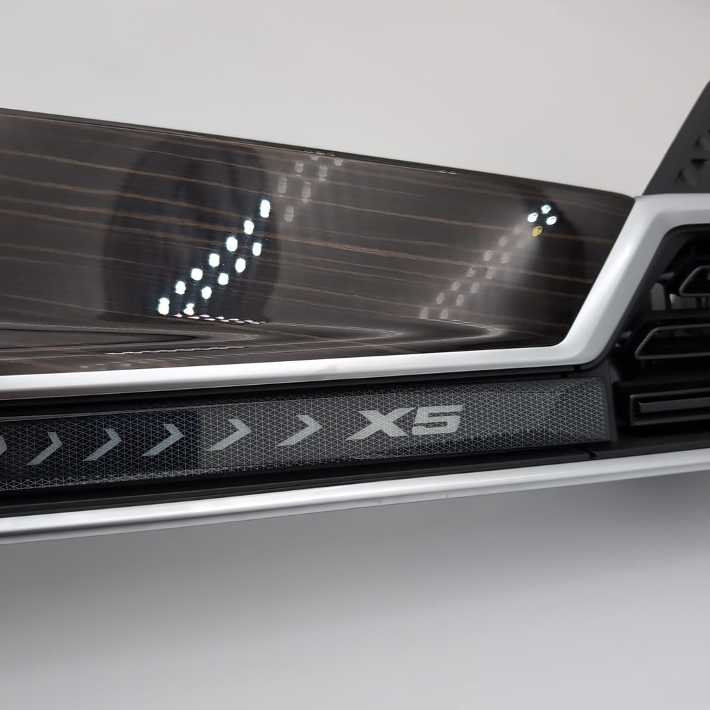 2024 2025 BMW X5 G05 DASH RIGHT SIDE UPPER COVER TRIM PANEL & AIR VENT GRILLE