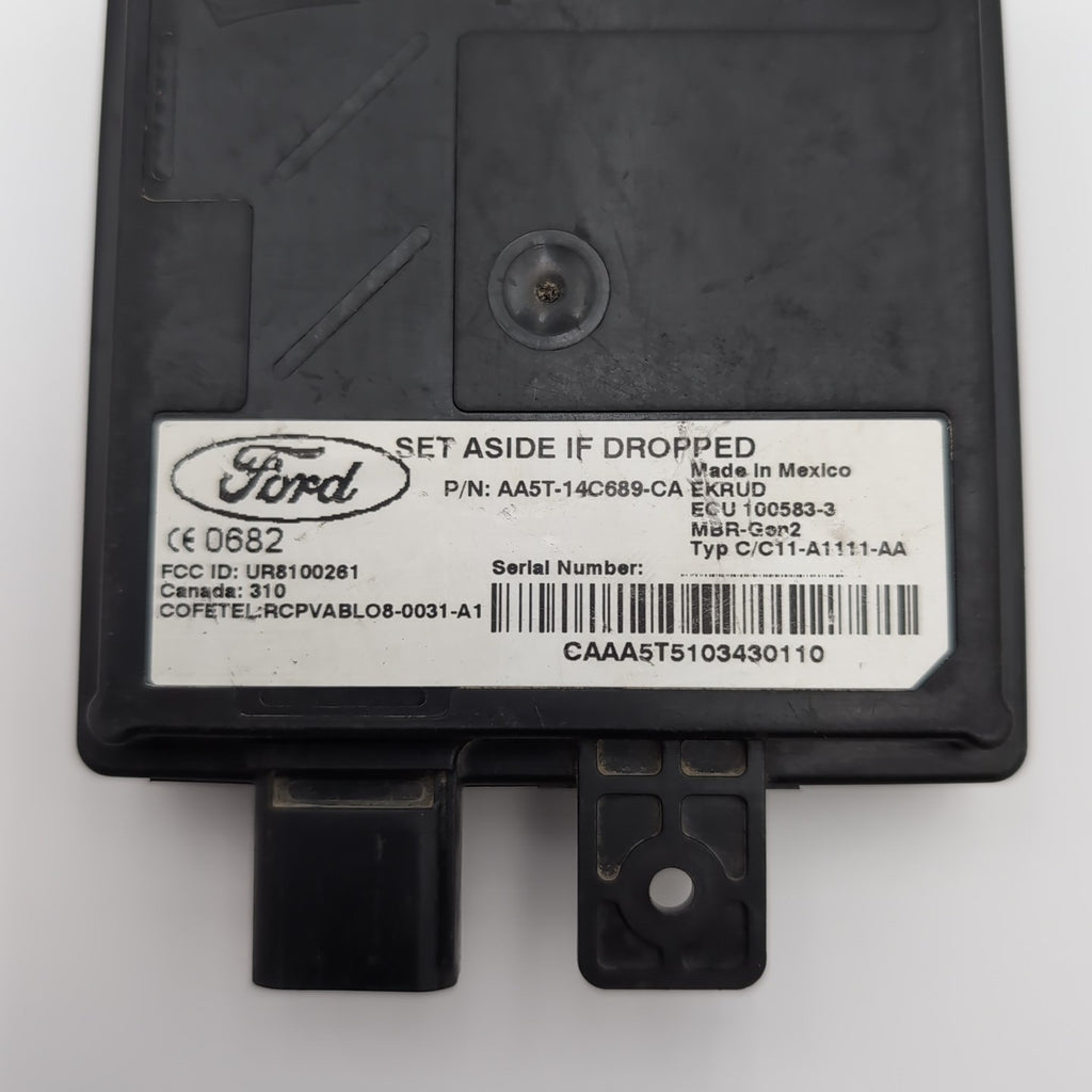 2011 2012 Lincoln MKT Blind Spot Sensor Control Module AA5T-14C689-CA