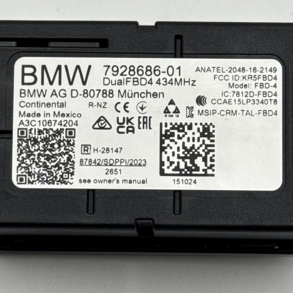 2024 2025 2026 BMW G60 G70 X3 G45 Radio Remote Receiver Control Module 7928686