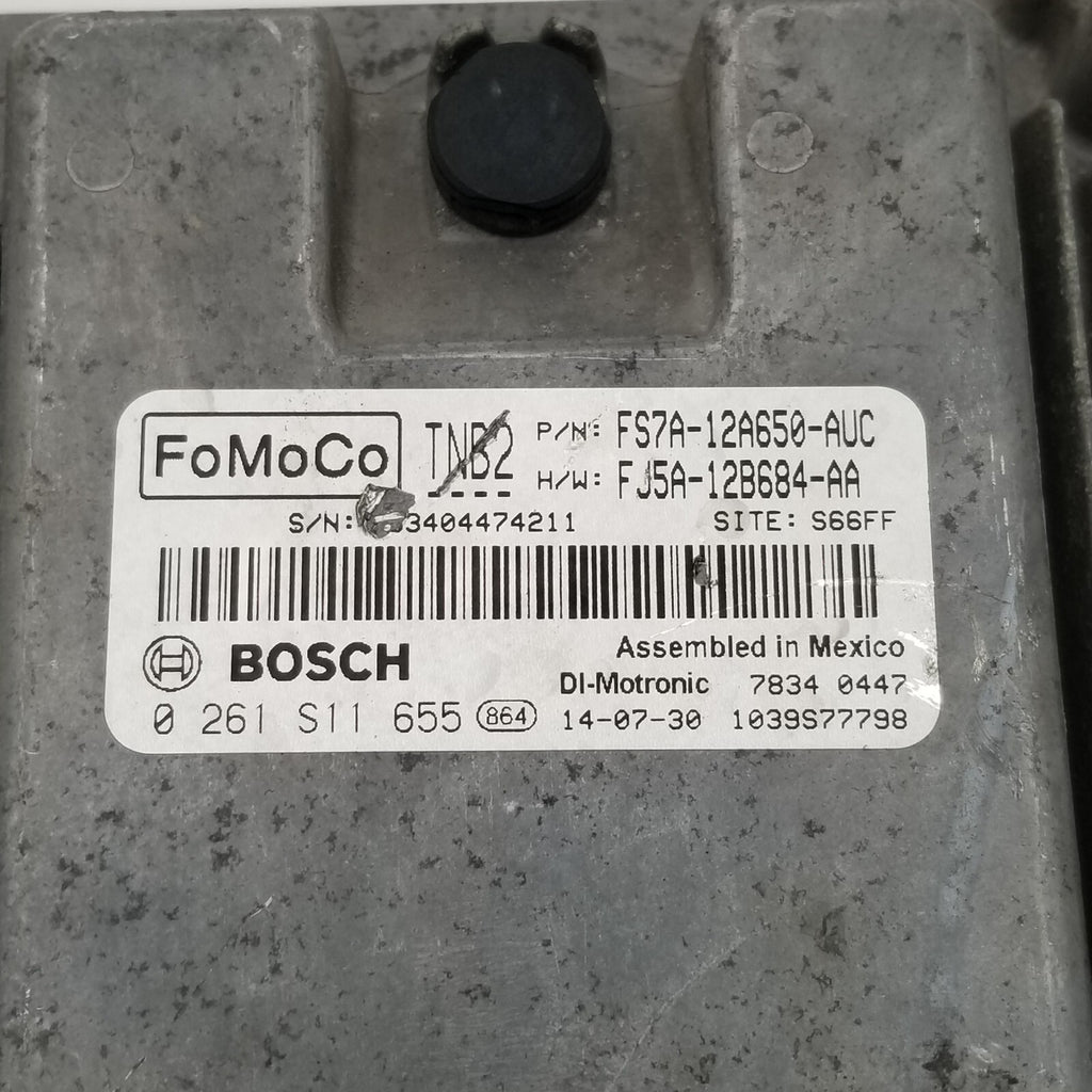 2015 Ford Fusion 2.0L Turbo Engine Computer Control Module ECU ECM FS7A12A650AUS