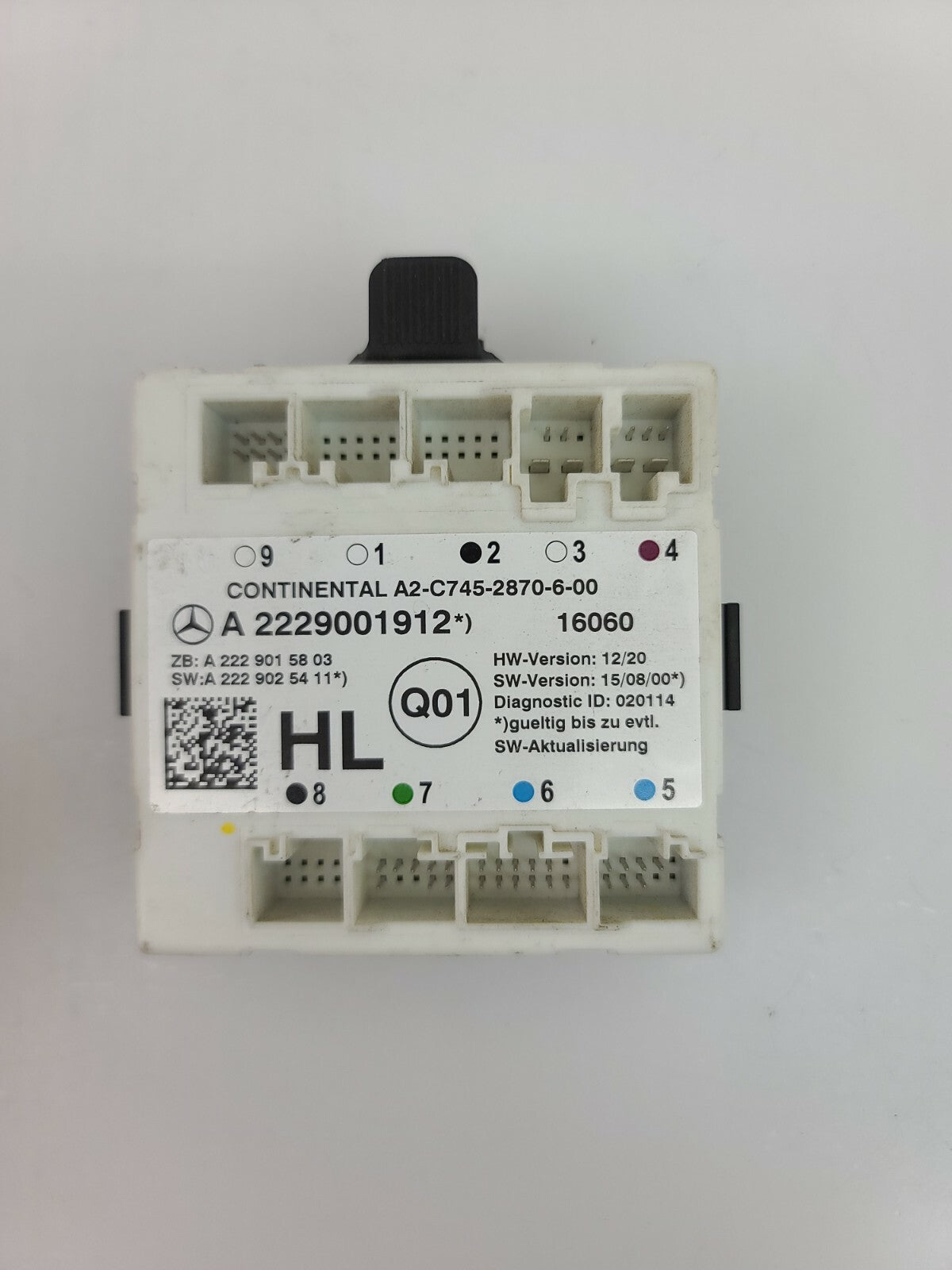 2015- 2023 Mercedes C GLC S Class Rear Left Driver Side Door Control Module