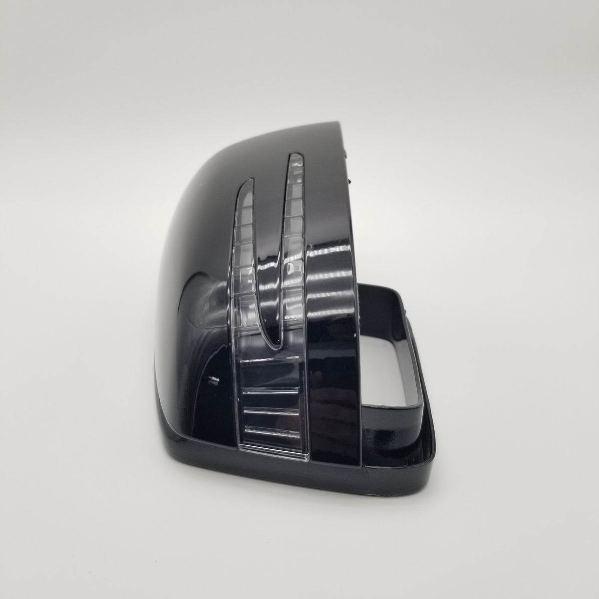 13-18 MERCEDES BENZ W463 G63 AMG MIRROR COVER CAP RH PASSENGER BLACK GLOSS