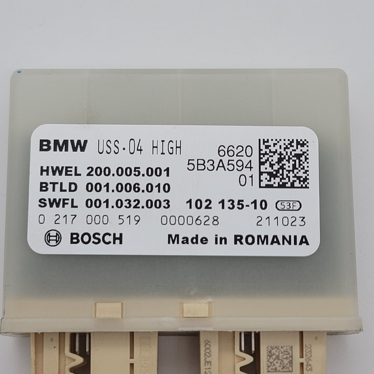 2022 - 2025 BMW 3 4 5 G20 G26 G30 USS Ultra Sonic Parking Sensor Module 5B3A594