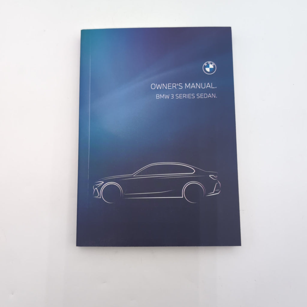 2025 BMW 3 Series Sedan Owners Manual Handbook Set Kit with Case OEM