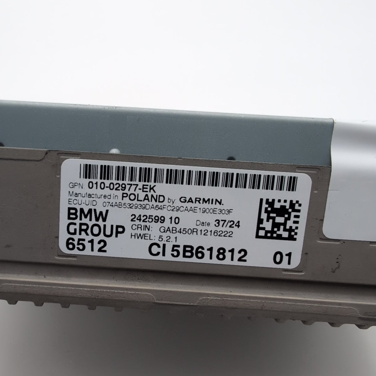 2024 2025 BMW X1 IDC23 High 8155 Radio Navigation Infotainment Head Unit 5B61812