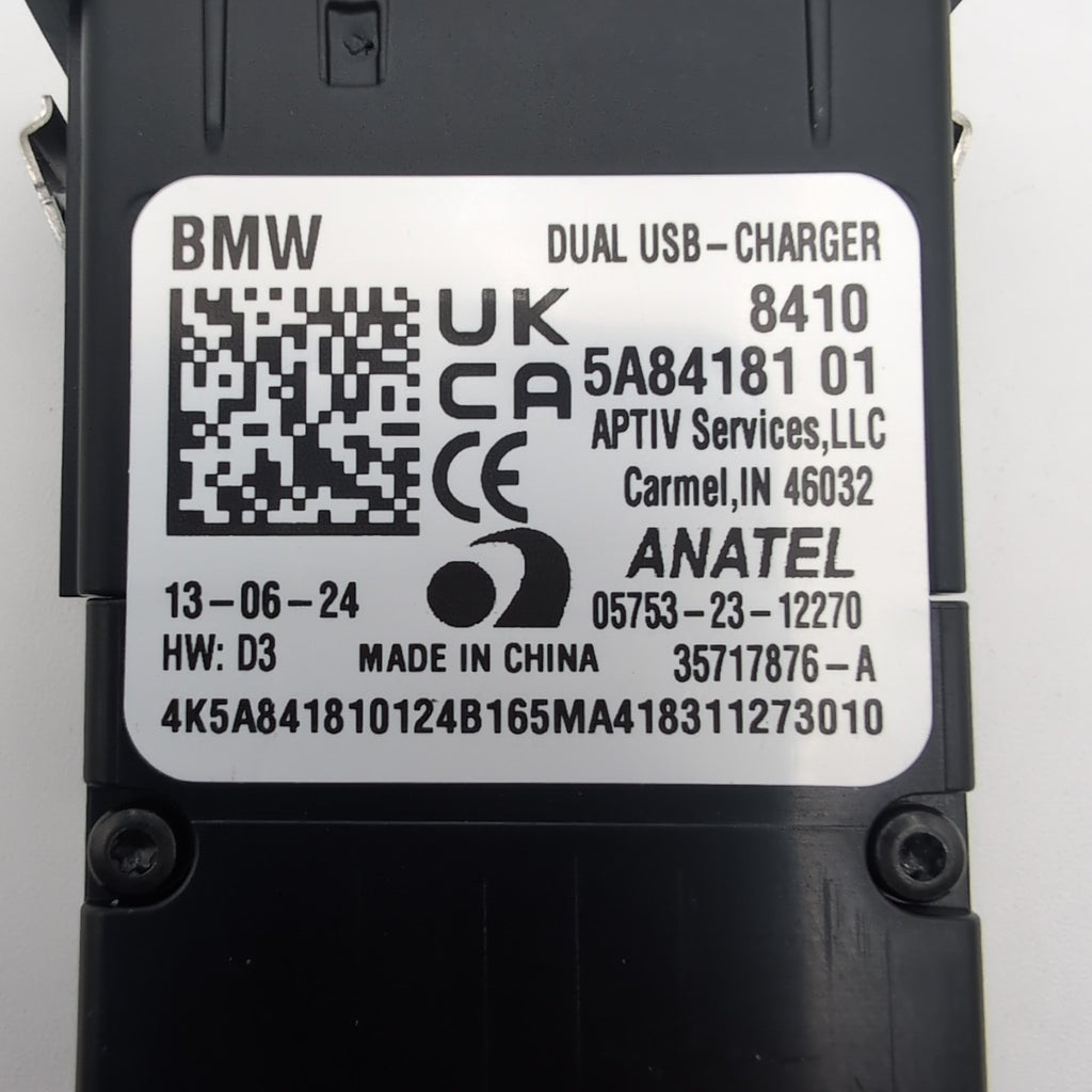 2023 2024 2025 BMW X1 X2 Mini Dual USB Port Charger Bush Socket 5A84181