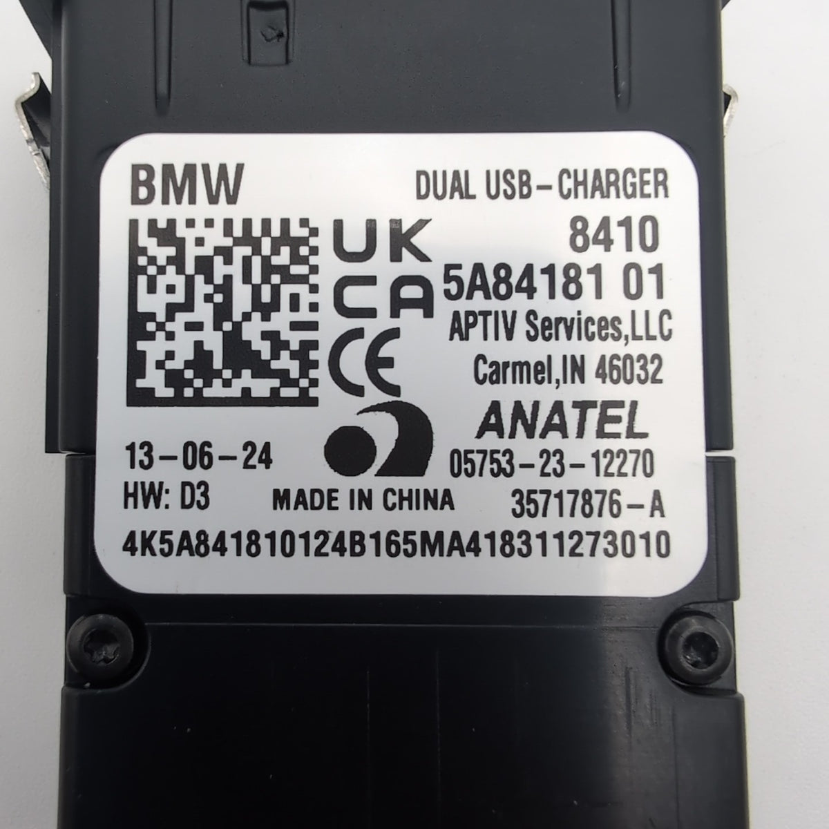 2023 2024 2025 BMW X1 X2 Mini Dual USB Port Charger Bush Socket 5A84181