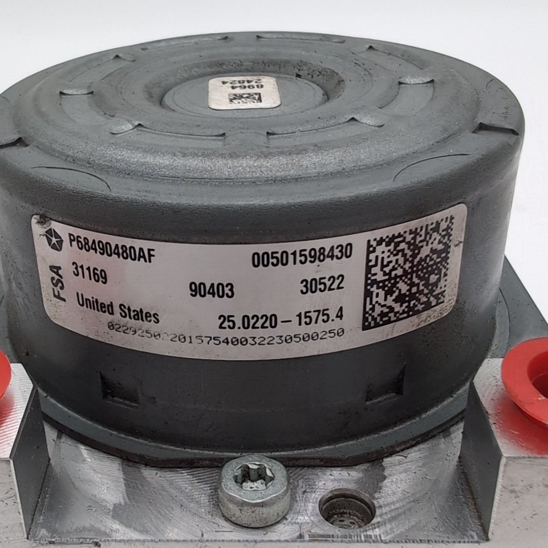 2022 Jeep Compass 2.4L ABS Anti Lock Brake Pump 68490480AF