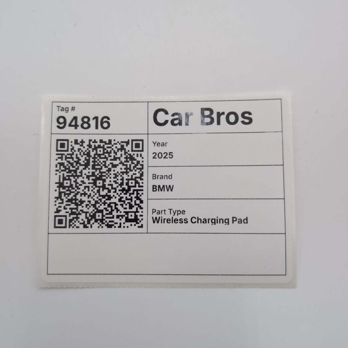 2022 - 2026 BMW X1 X2 Front Wireless Phone Charing Pad Tray 5A22F51 5B52225