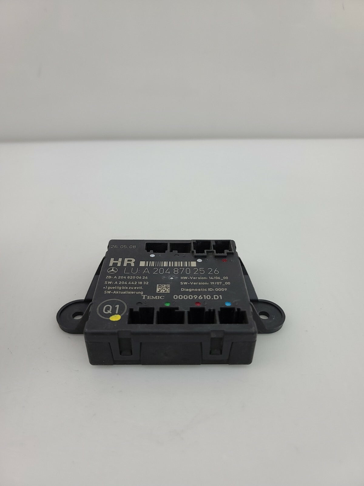 2008 2009 2010 2011 Mercedes W204 C300 Sedan Rear Right Door Control Module Oem