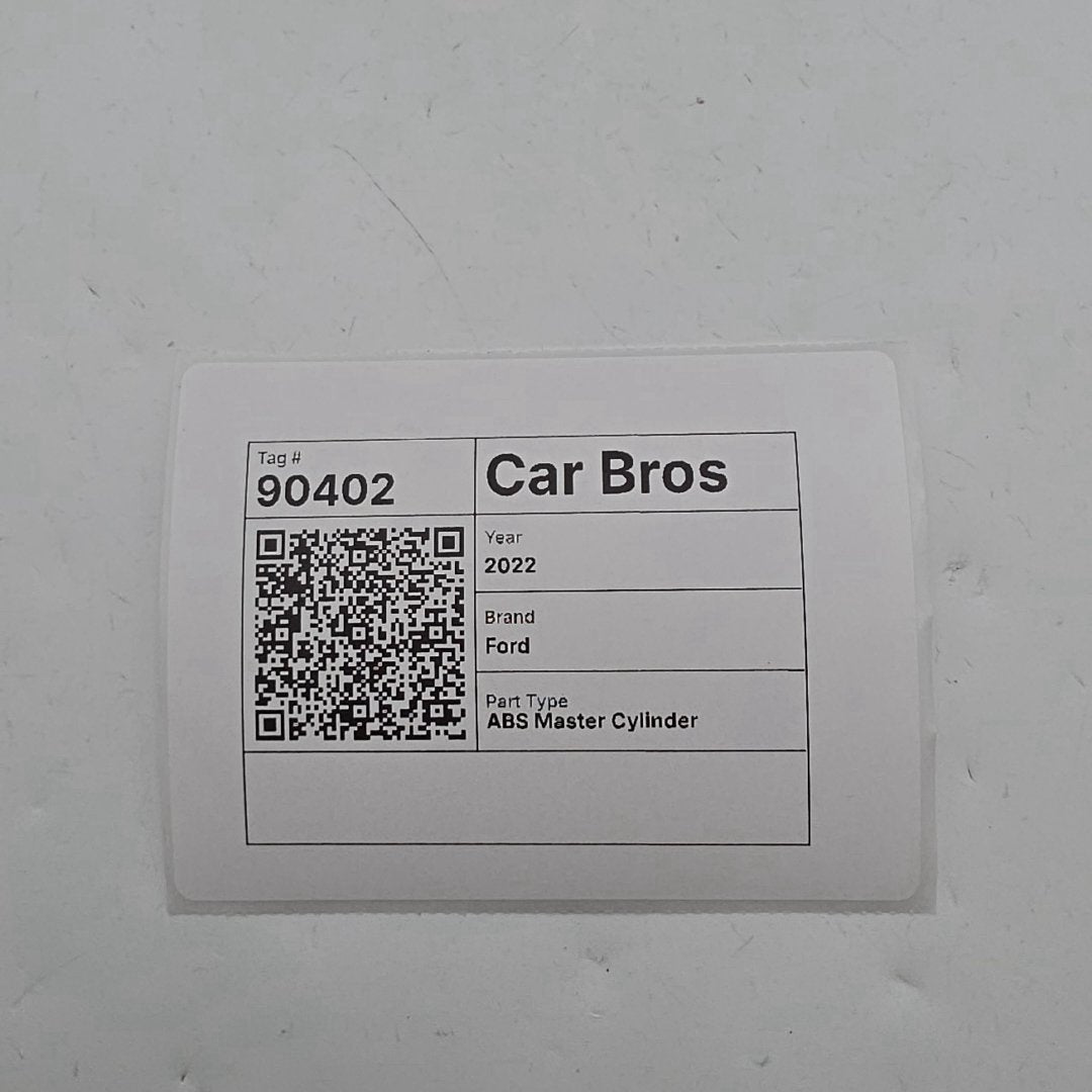 2021- 2023 Ford Mustang Mach-E Master Cylinder ABS Brake Booster LK9C-2D335-CD