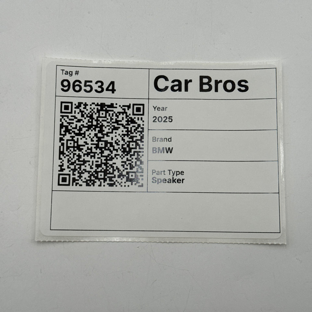 2022 2023 2024 2025 BMW X1 X2 ALEV1 Front Rear Door Midrange Speaker 9442520