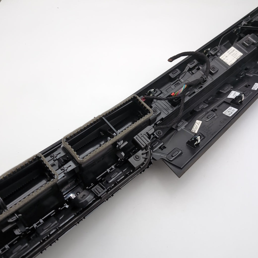 2024 BMW i7 G70 Center Dashboard AC Air Vent Trim Assy Gloss Oak Gray 9628431
