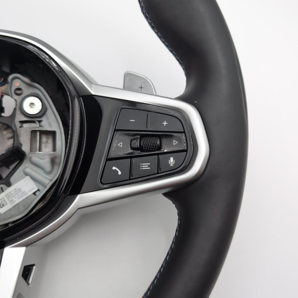 2025 2026 BMW M240i G20 G22 G42 M Sport Flat Bottom Steering Wheel Leather