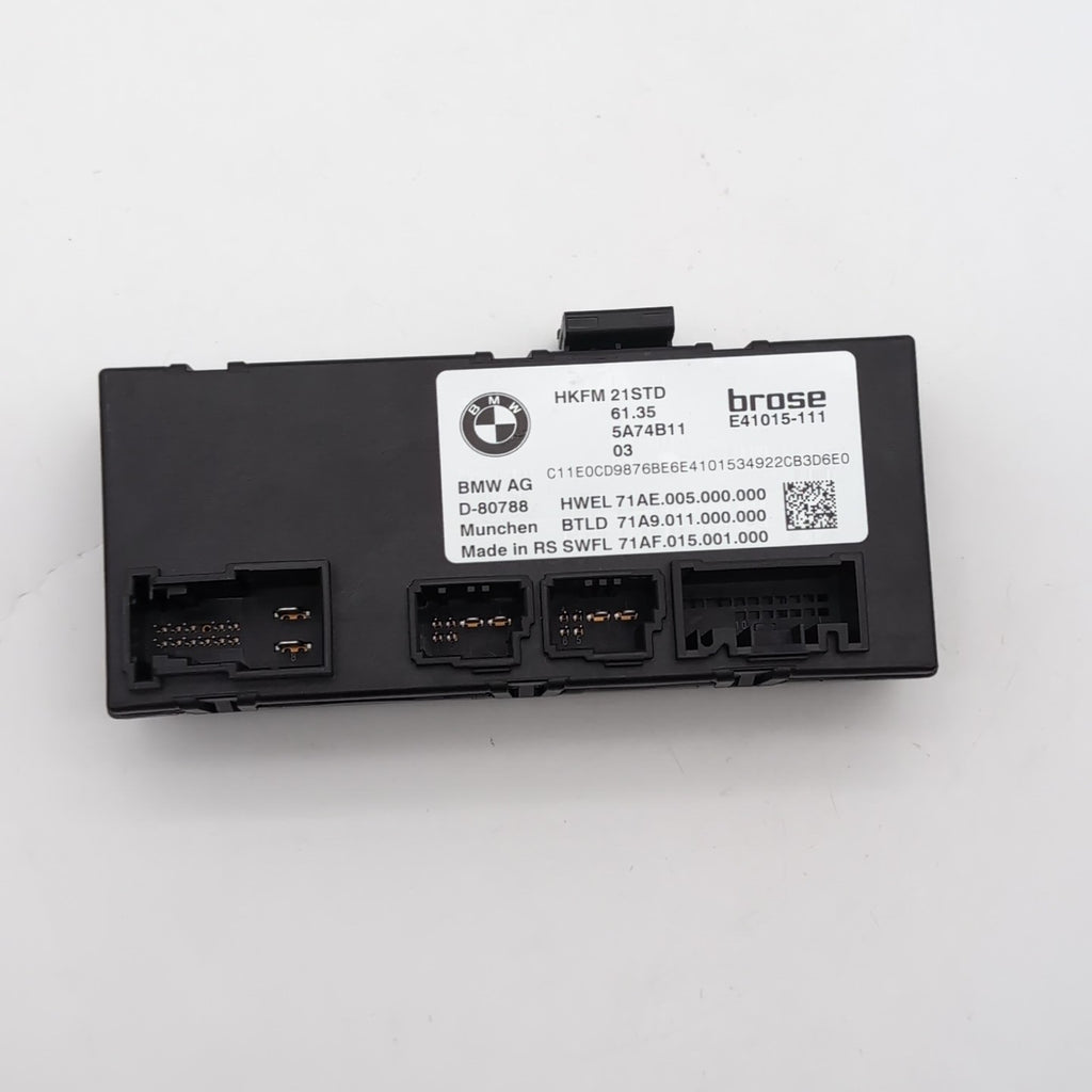 2023 2024 2025 BMW G60 XM X1 X2 X3 Trunk Lid Liftgate Control Module 5A74B11